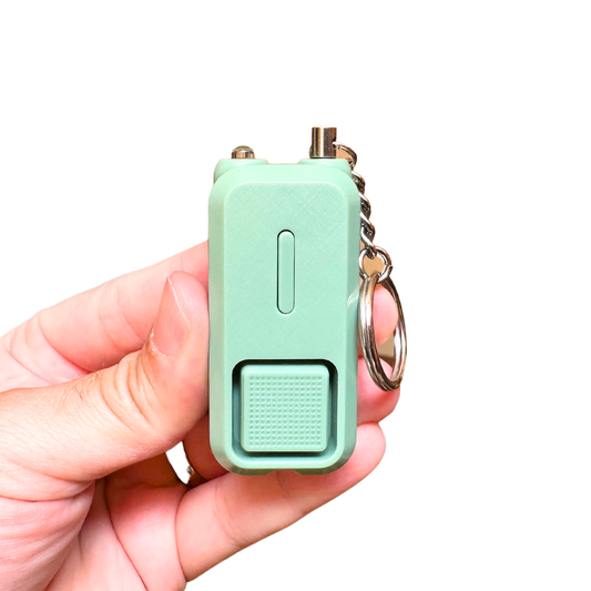 Sound Grenade by BASU® 130dB, Use in Any Emergency--Just Pull The Pin, Extra Loud, Batteries Included (Military Green)