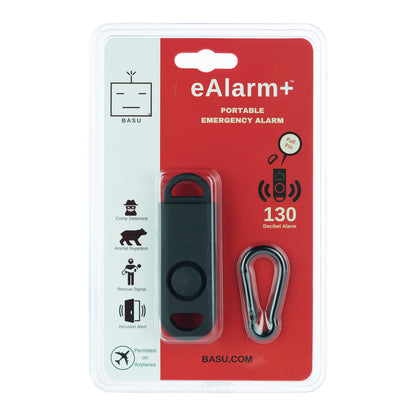 BASU® eAlarm Plus 130db Emergency Alarm for Camping & Hiking, Tripwire Alarm, Bear Alarm, Perimeter Alarm